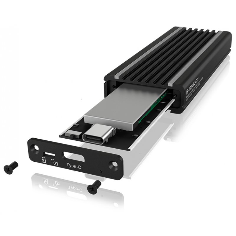 ICY BOX IB-1824ML-C31 Enceinte ssd Noir M.2