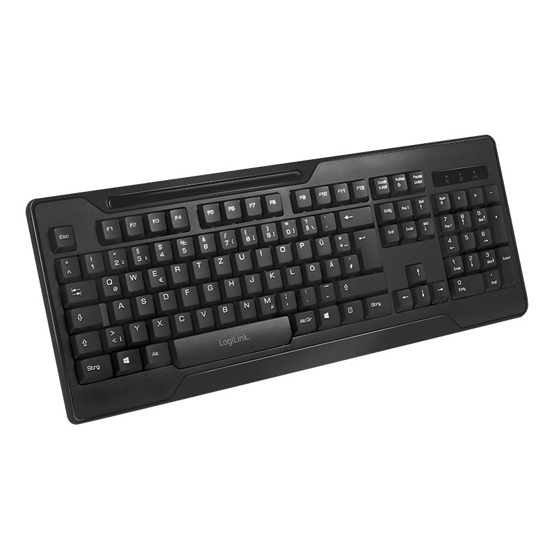 LogiLink ID0194 keyboard Mouse included RF Wireless Black