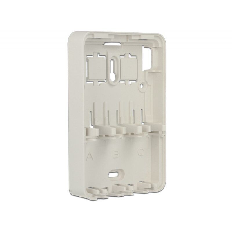 DeLOCK 86262 boitier de prise de courant Blanc