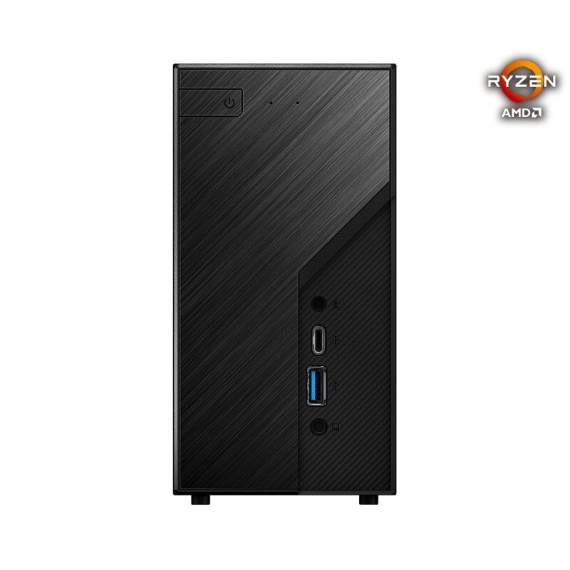 STOCK1 - Asrock DeskMini X300 PC de dimension 1,92L Noir AMD X300 Emplacement AM4