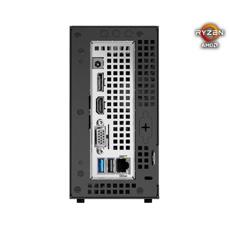 Asrock DeskMini X300 1.92L sized PC Black AMD X300 Socket AM4