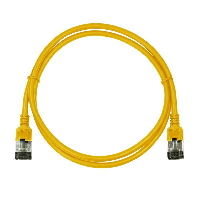 LogiLink CQ9037S networking cable Yellow 1 m Cat6a S/FTP (S-STP)