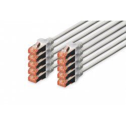 Digitus CAT 6 S/FTP patch cord, 10 units
