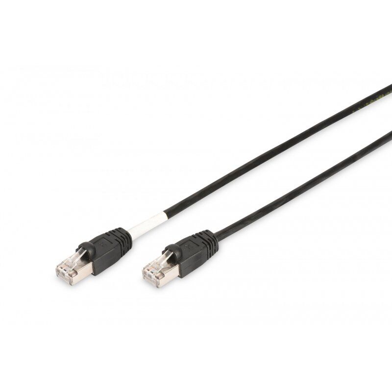 DIGITUS Professional Patch-Kabel - 2 m - Schwarz