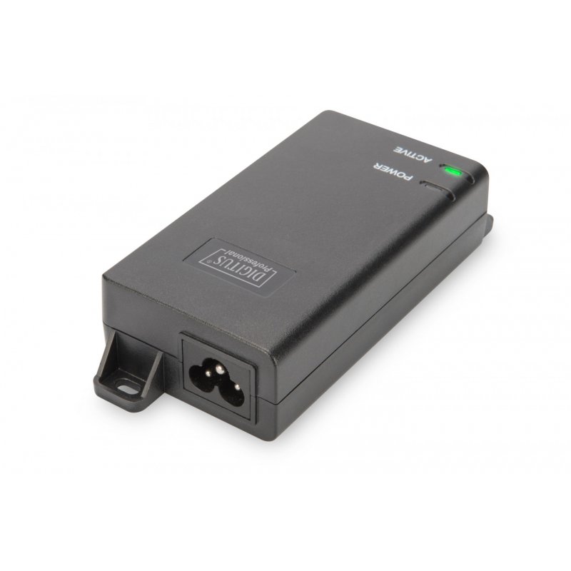 Digitus Gigabit Ethernet PoE+ Injector, 802.3at, 30 W