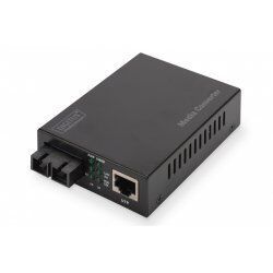 DIGITUS Professional DN-82120-1 - Medienkonverter - 10Mb LAN, 100Mb LAN, GigE