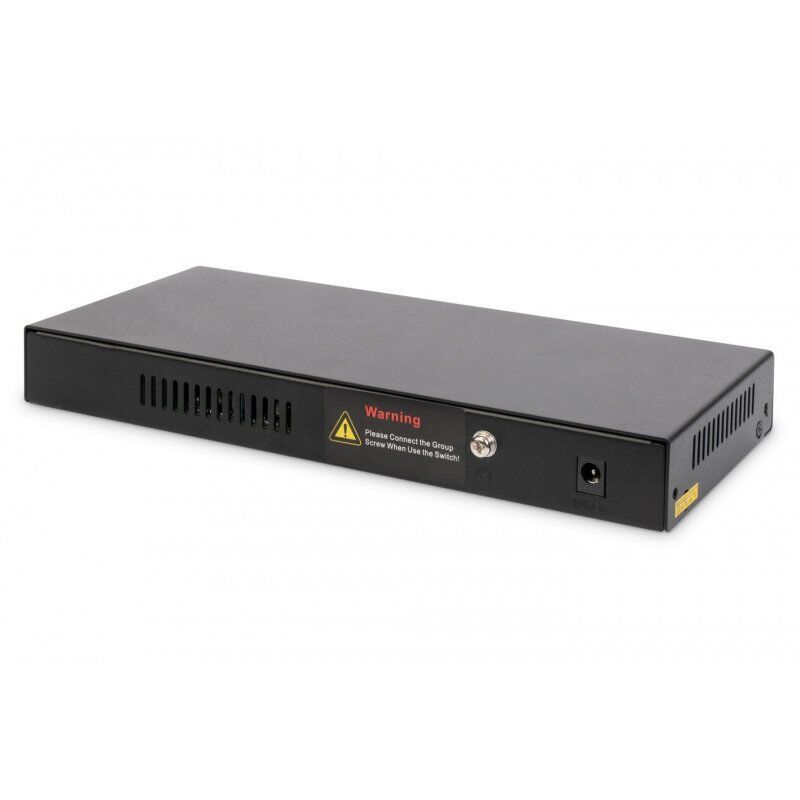Digitus Commutateur de bureau PoE Gigabit 10/100/1000 Mbit/s, 8 ports