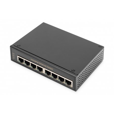 INDUSTRIAL GIGABIT SWITCH 8-PORT 10/100/1000BASE-TX