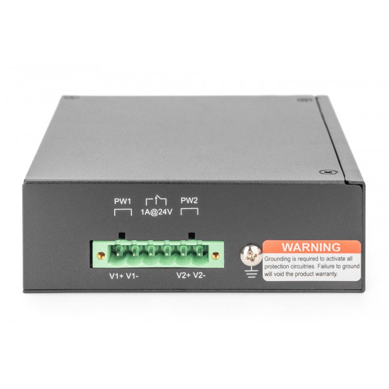 Digitus 8 Port Gigabit Ethernet Network Switch,Industrial, Unmanaged