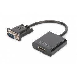 DIGITUS DA-70473 - Video- / Audio-Adapter - HDMI / VGA - 15 cm