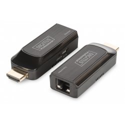 DIGITUS Professional DS-55203 Mini HDMI Extender Set - Erweiterung für Video/Audio - HDMI