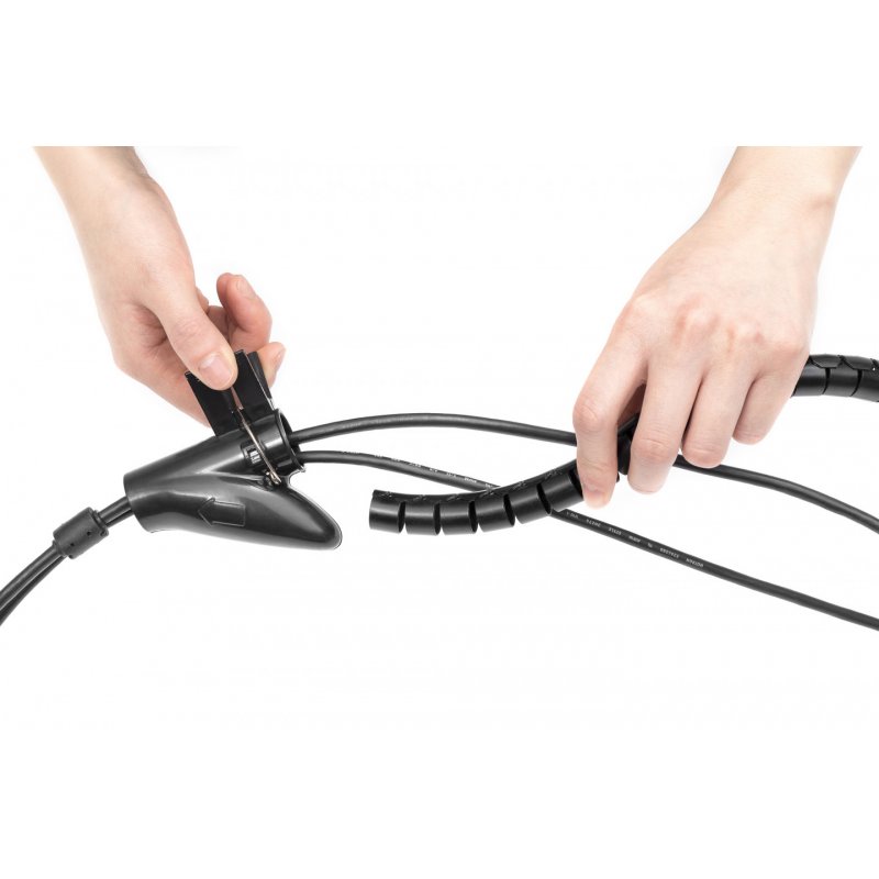 Digitus Gaine de câbles flexible avec outil d'enfilage, 5 m
