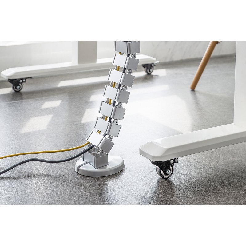 ASSMANN Electronic DA-90506 chemin de câble Support de câbles courbes Argent