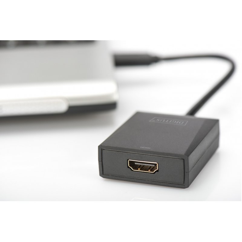 DIGITUS Adpatateur vidéo USB 3.0 - HDMI, noir