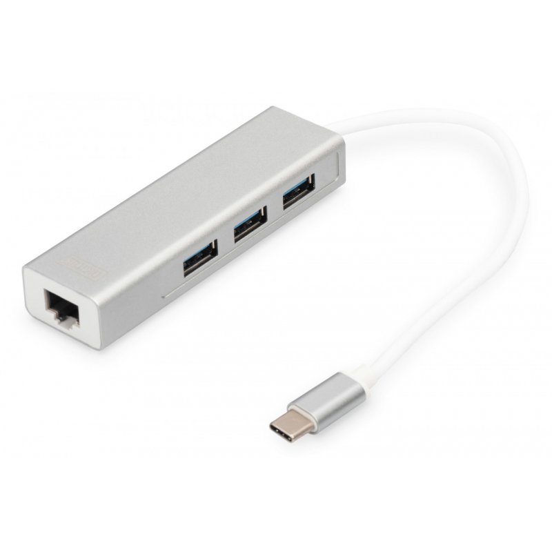DIGITUS - Dockingstation - USB-C - GigE