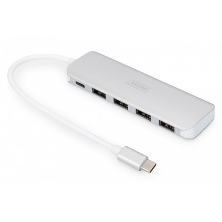 Digitus USB Type-C™ 4 port hub (USB 3.0) + PD
