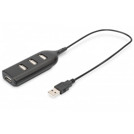 Digitus Concentrateur USB 2.0, 4 ports