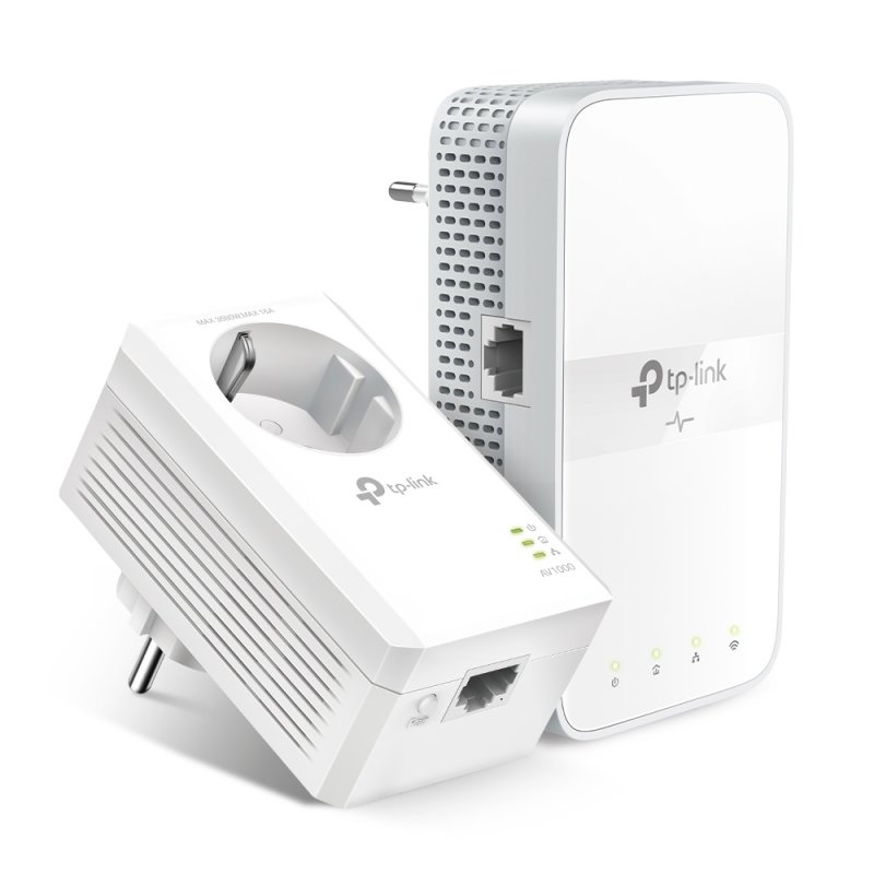 TP-Link TL-WPA7617 KIT Adaptateur réseau CPL 1200 Mbit/s Ethernet/LAN Wifi Blanc 2 pièce(s)
