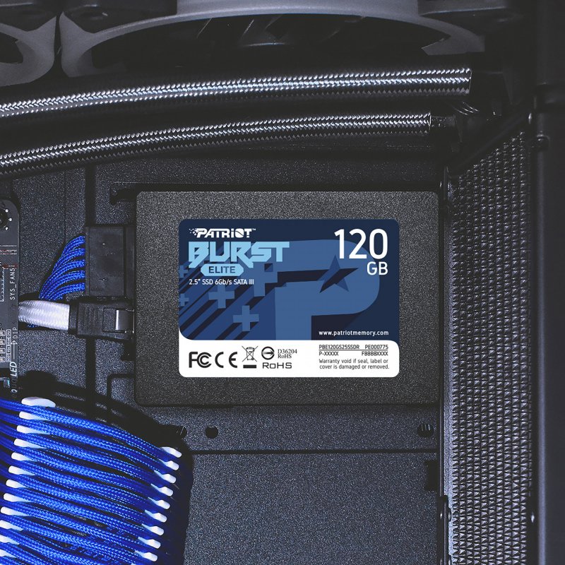 Patriot compatible SSD Burst Elite - 120 GB - 2.5" - SATA 6 GB/s