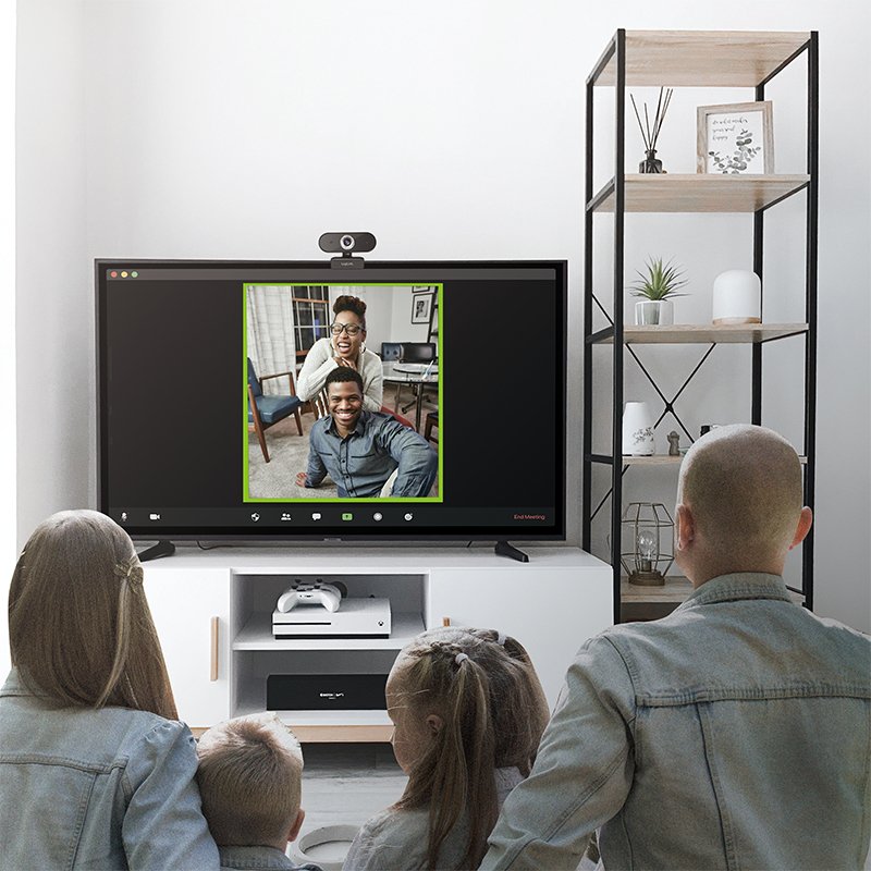 LogiLink UA0371 webcam 3 MP 1920 x 1080 pixels USB 2.0 Noir, Argent