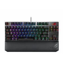 ASUS ROG Strix Scope NX TKL Deluxe clavier USB Allemand Noir, Gris
