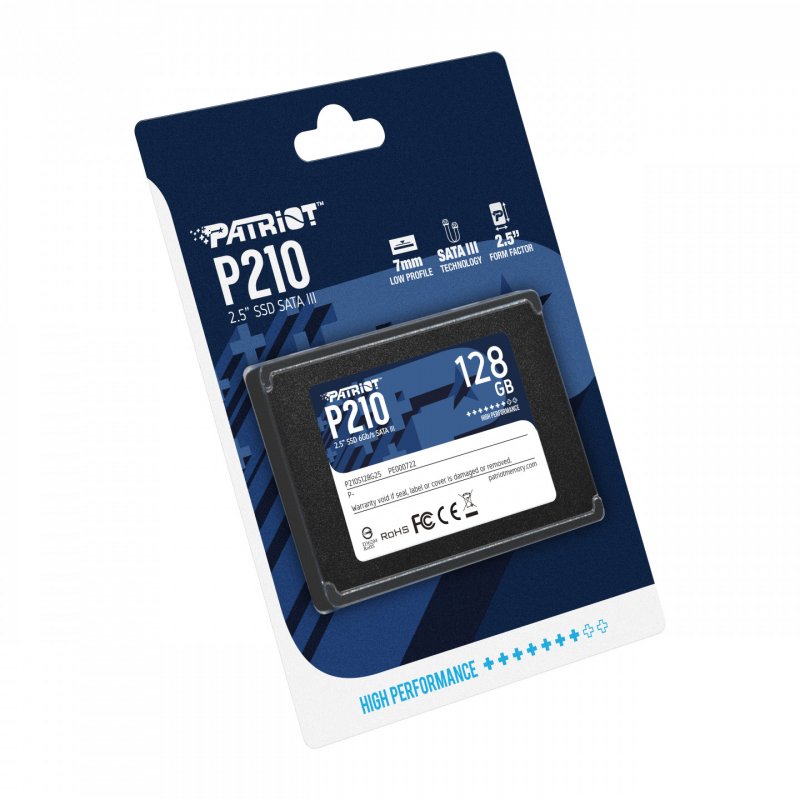 Patriot compatible P210 - Solid-State-Disk - 128 GB - SATA 6Gb/s