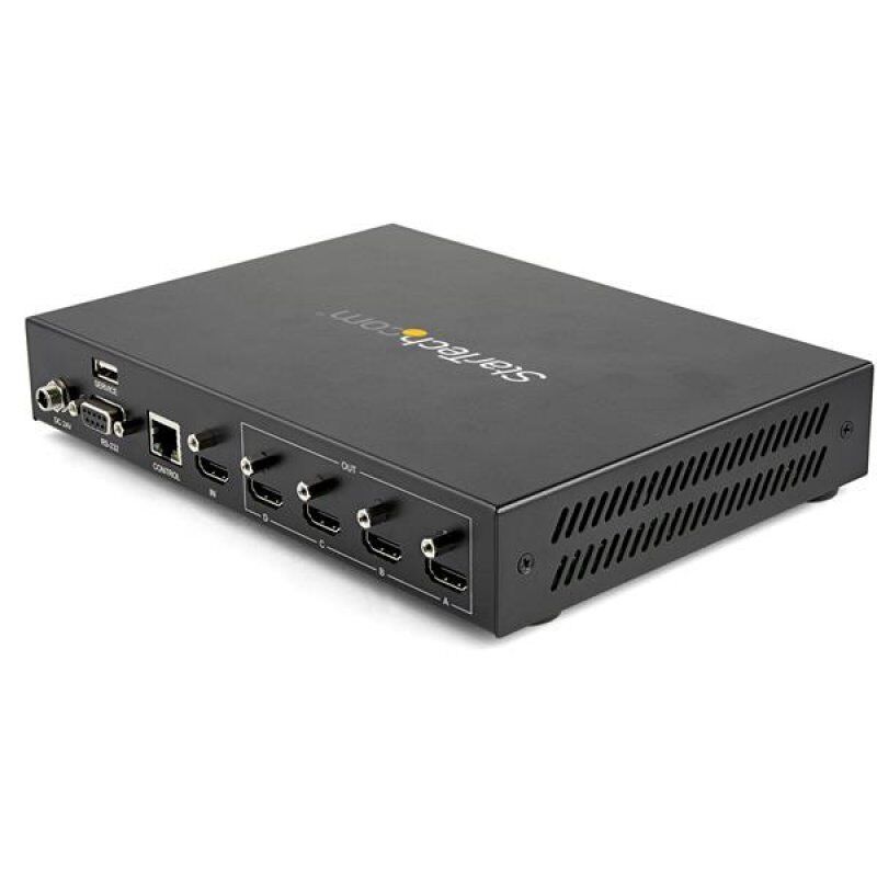 StarTech.com Contrôleur mur vidéo 2x2 - 1 entrée, 4 sorties - 4K 60 Hz - HDMI 2.0
