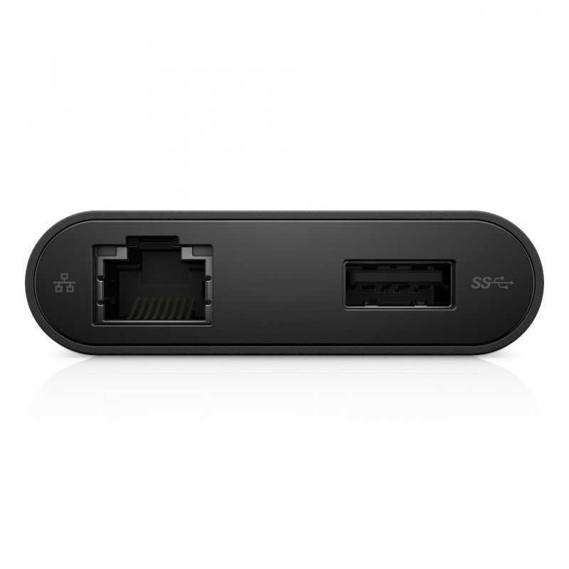 DELL DA200 Avec fil USB 3.2 Gen 1 (3.1 Gen 1) Type-C Noir