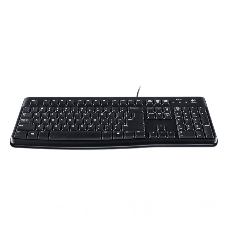 Logitech Desktop MK120 clavier Souris incluse USB QWERTZ Allemand Noir