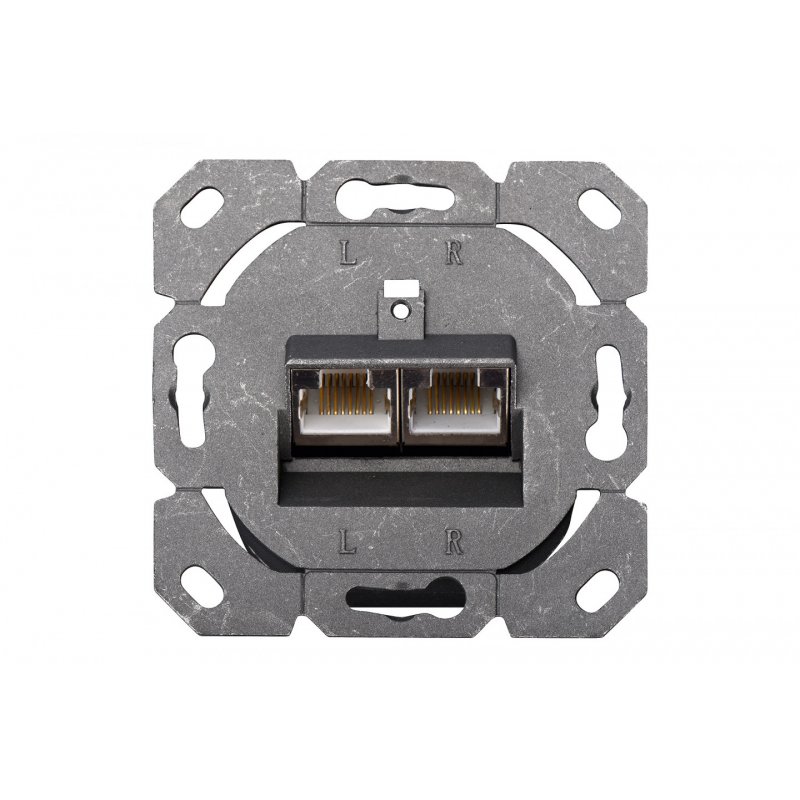 Digitus CAT 6 wall outlet, flush mount