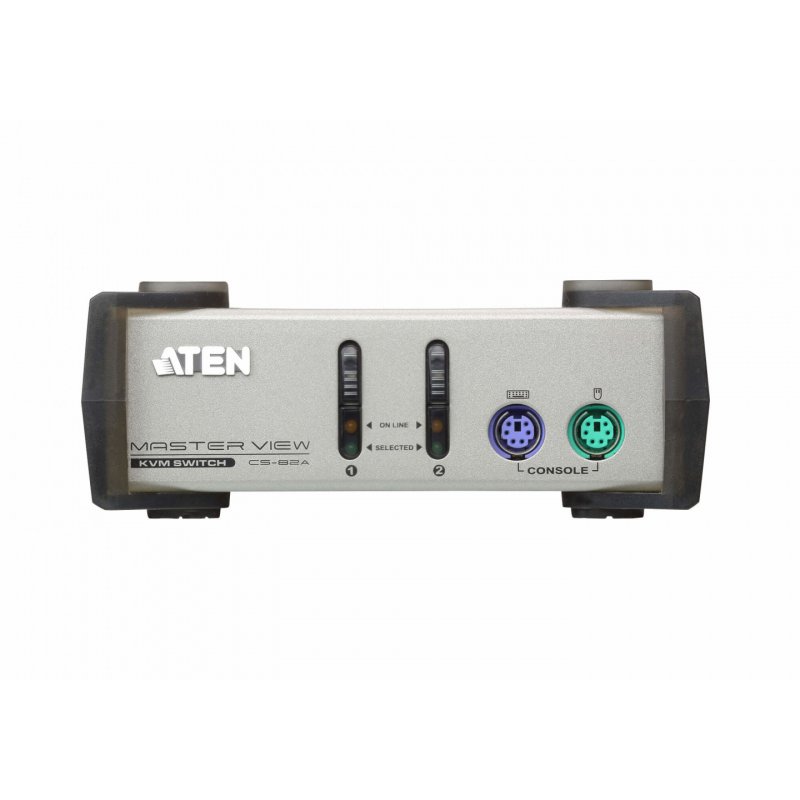 ATEN CS82A commutateur écran, clavier et souris Argent