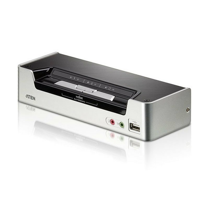 ATEN CubiQ CS1792 USB 2.0 HDMI KVMP Switch - KVM-/Audio-Switch - 2 Anschlüsse