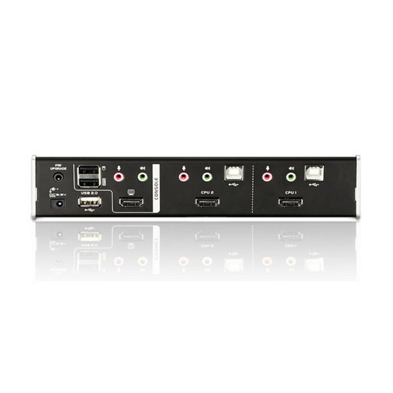 ATEN CubiQ CS1792 USB 2.0 HDMI KVMP Switch - KVM-/Audio-Switch - 2 Anschlüsse