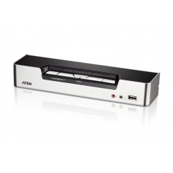 ATEN CubiQ CS1794 USB 2.0 HDMI KVMP Switch - KVM-/Audio-/USB-Switch - 4 Anschlüsse