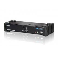 ATEN Commutateur KVMP™ DVI Dual Link/audio CH7.1 USB 2 ports