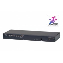 ATEN KVM over IP KH1508AI - KVM-Switch - 8 Anschlüsse - an Rack montierbar