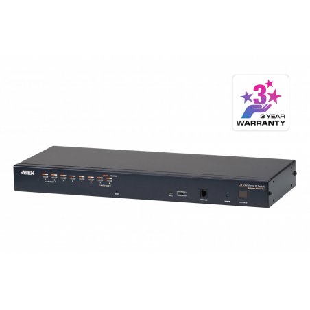 ATEN KVM over IP KH1508AI - KVM-Switch - 8 Anschlüsse - an Rack montierbar