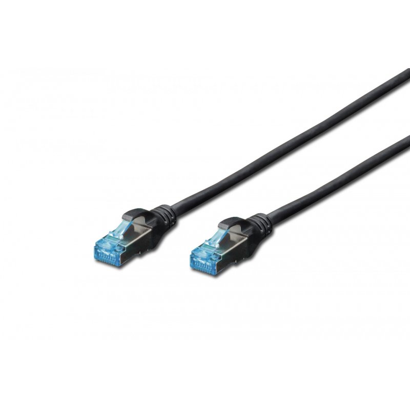 DIGITUS Premium - Patch-Kabel - 2 m - Schwarz