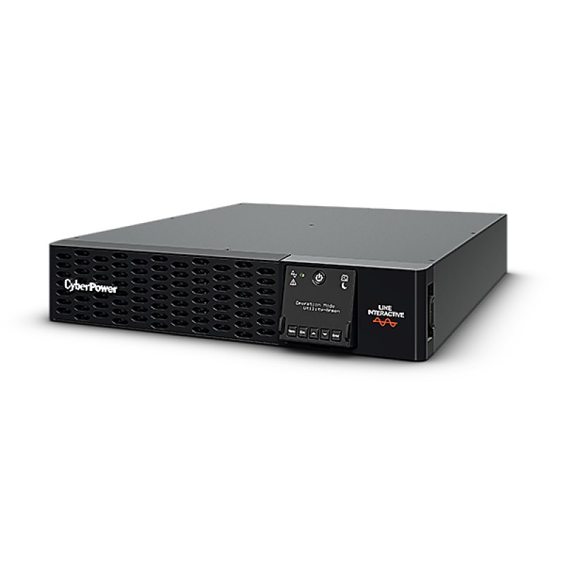 CyberPower PR3000ERTXL2U uninterruptible power supply (UPS) Line-Interactive 3 kVA 3000 W 8 AC outlet(s)