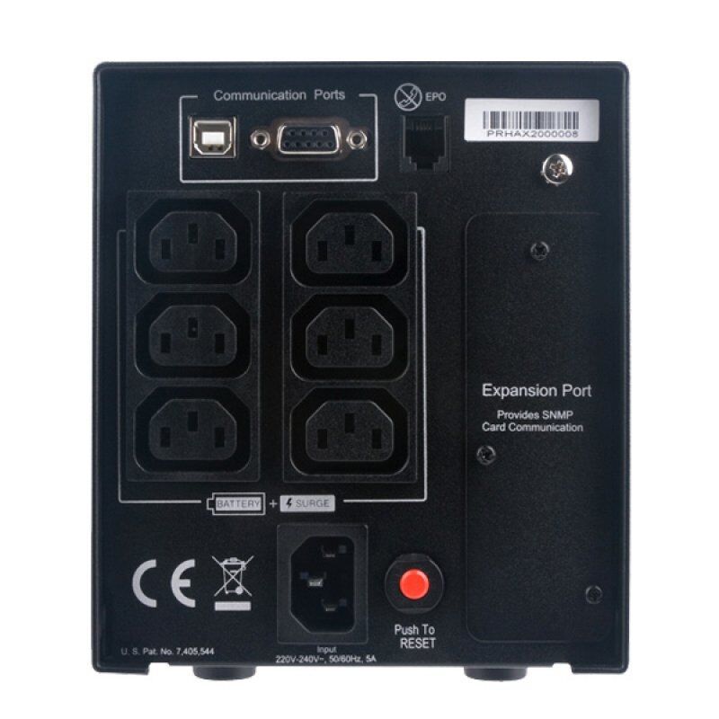 CyberPower PR750ELCD uninterruptible power supply (UPS) 0.75 kVA 675 W 6 AC outlet(s)