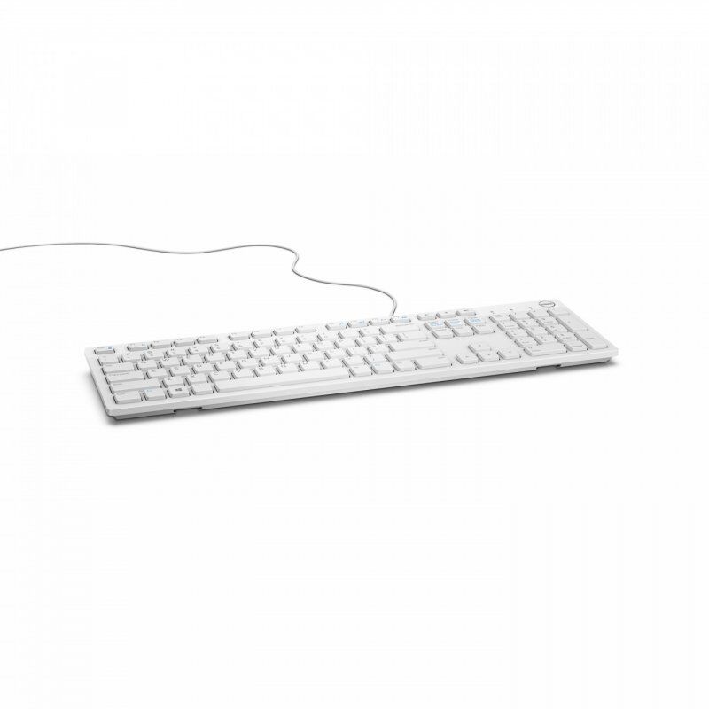 DELL KB216 clavier USB QWERTZ Allemand Blanc
