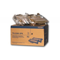 Brother compatible TN3390 - 2er-Pack - Schwarz - Original - Tonerpatrone