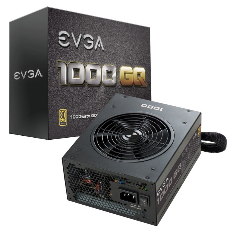 EVGA 1000GQ power supply unit 1000 W 24-pin ATX ATX Black