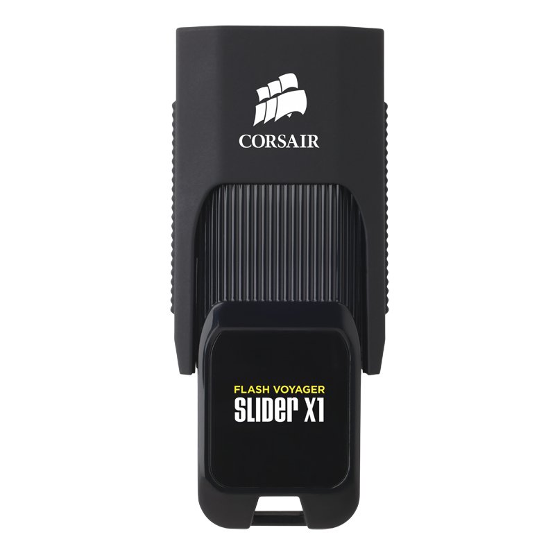 Corsair Voyager Slider X1 256GB USB flash drive USB Type-A 3.2 Gen 1 (3.1 Gen 1) Black