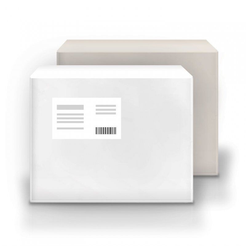 Goobay CAT 6 Universal Wall Plate Incl. On-Wall Mounting Frame, White