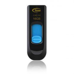 Team Group C145 lecteur USB flash 16 Go USB Type-A 3.2 Gen 1 (3.1 Gen 1) Noir, Bleu