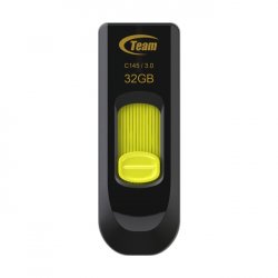 Team Group C145 USB flash drive 32 GB USB Type-A 3.2 Gen 1 (3.1 Gen 1) Black, Yellow