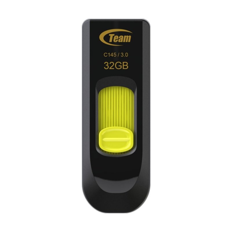 Team Group C145 lecteur USB flash 32 Go USB Type-A 3.2 Gen 1 (3.1 Gen 1) Noir, Jaune