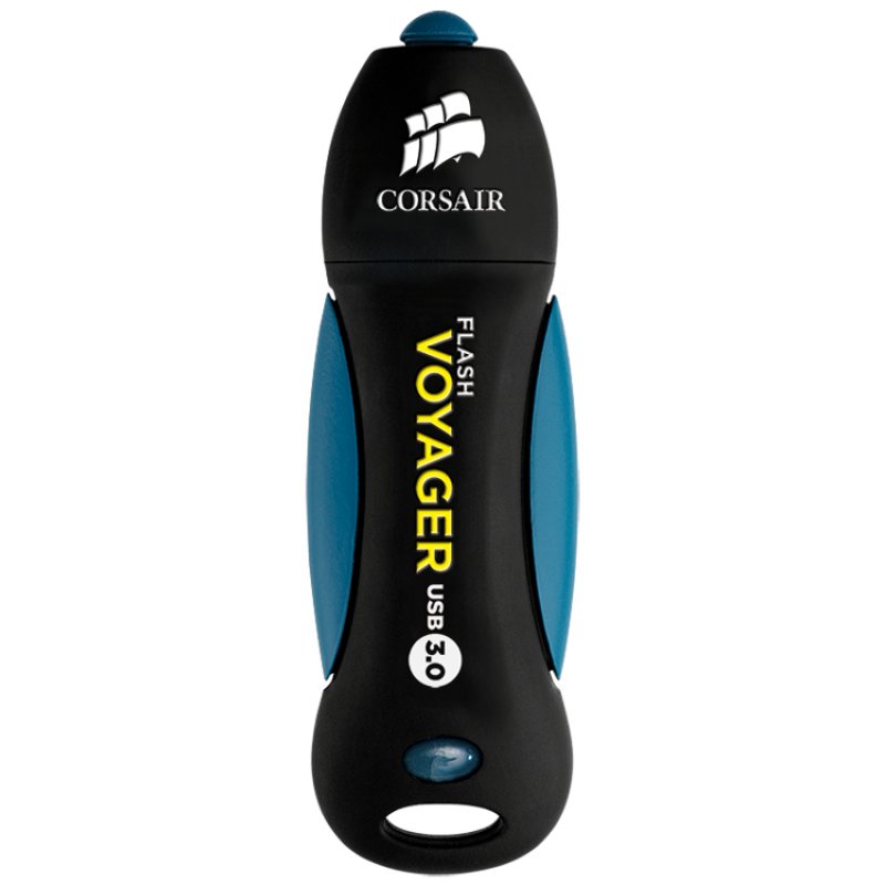 Corsair Voyager 256GB lecteur USB flash 256 Go USB Type-A 3.2 Gen 1 (3.1 Gen 1) Noir, Bleu