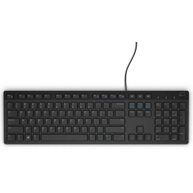 DELL KB216 keyboard USB AZERTY Belgian Black